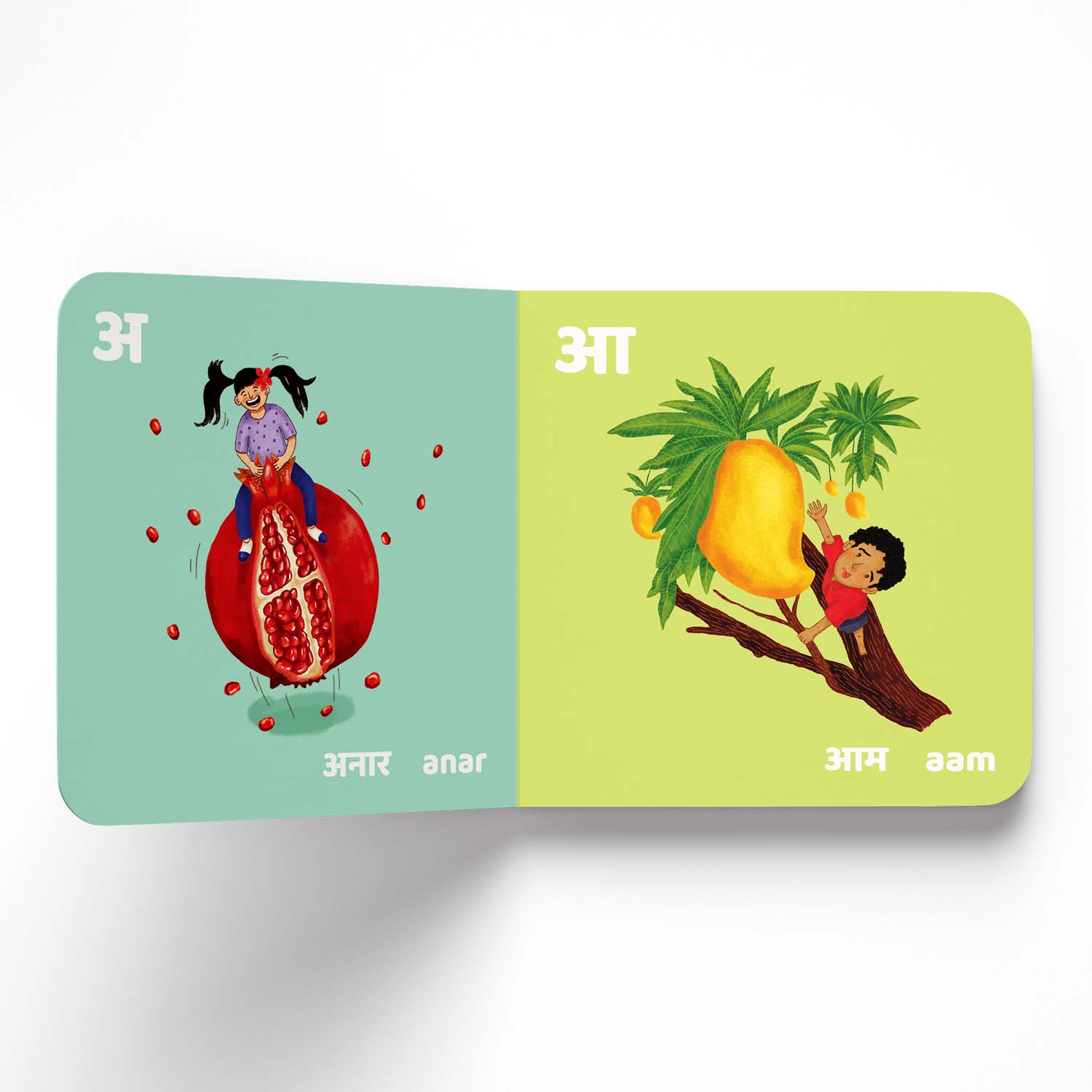 Hindi picture books for children and kids Australia, Polyglot Tales, Hindi boardbooks, Hindi kids, Hindi baby, Hindi language